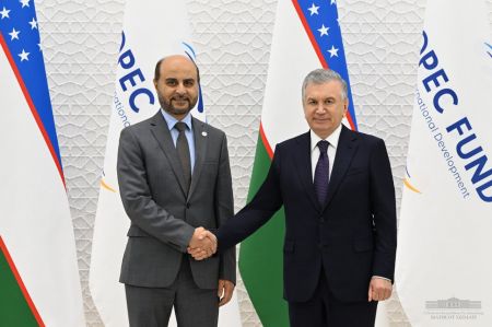 Uzbek President Receives Head of OPEC Fund for International Development