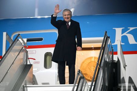 Uzbek President Concludes Working Visit to the Russian Federation