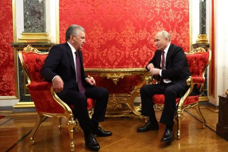 Лидеры Узбекистана и России обсудили вопросы двустороннего сотрудничества