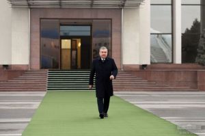 The President leaves for Khorezm The President leaves for Khorezm