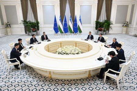 Uzbek President Receives Heads of Leading European Companies