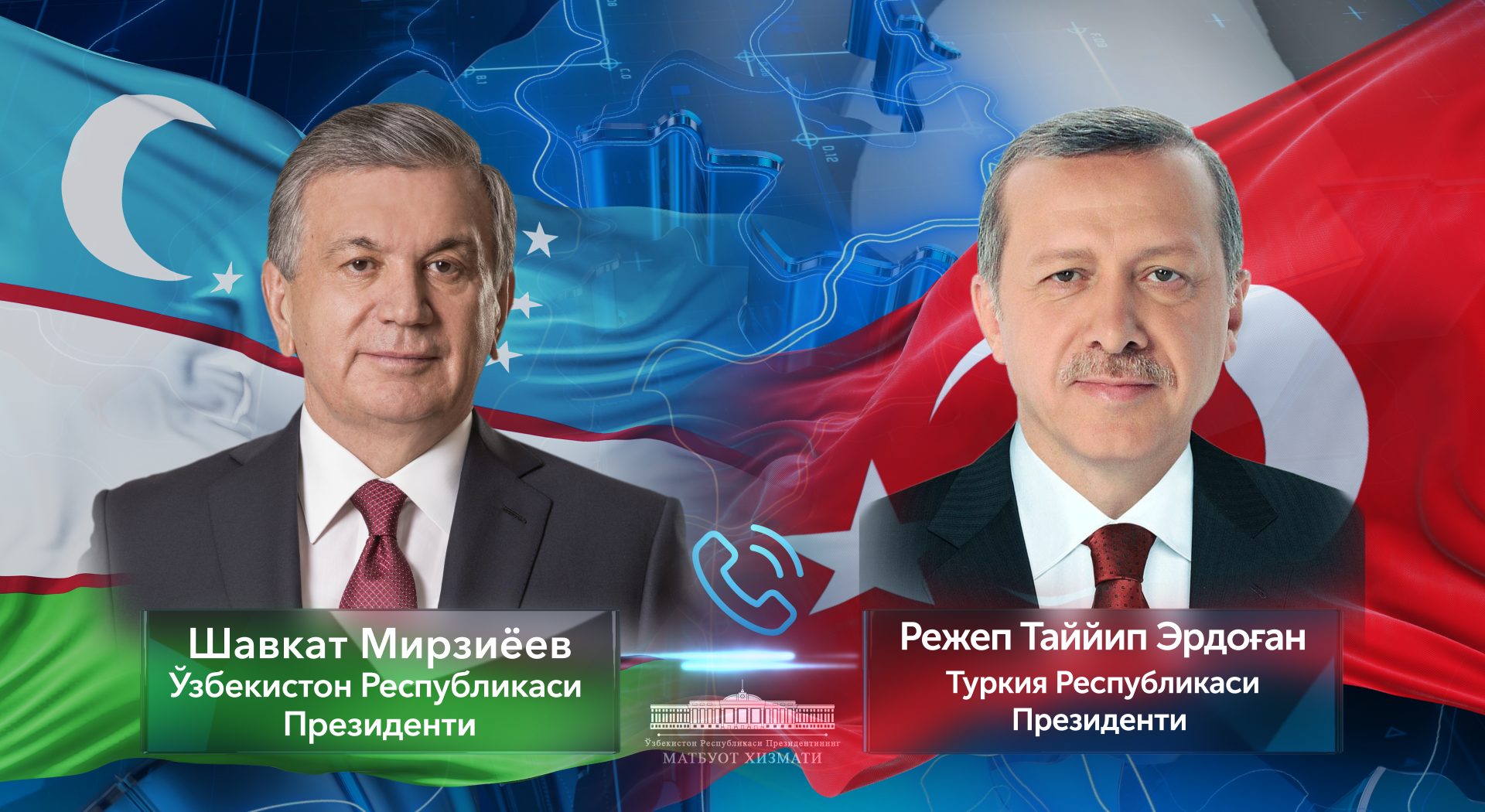 On telephone conversation between the President of the Republic of Uzbekistan and the President of the Republic of Turkey