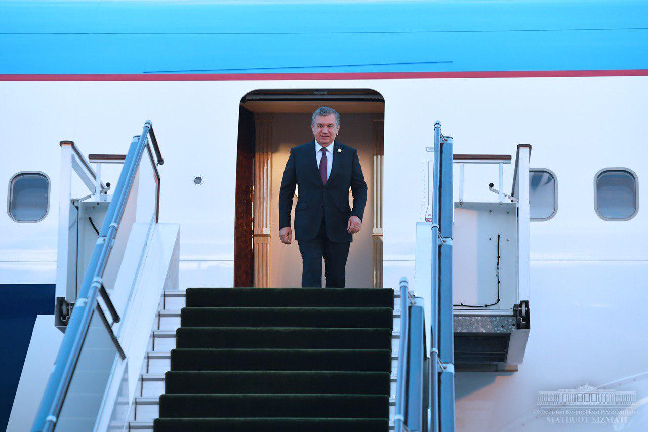 President returns to Tashkent President returns to Tashkent