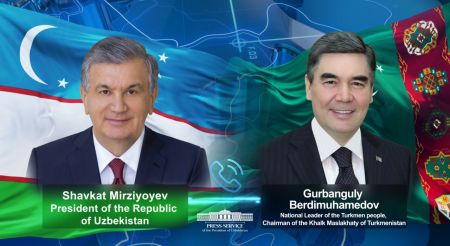 Leaders of Uzbekistan and Turkmenistan hold a telephone conversation