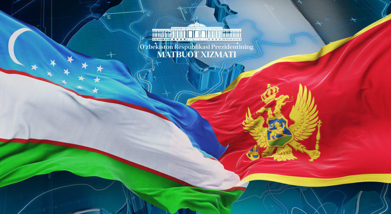 Shavkat Mirziyoyev congratulates the President of Montenegro
