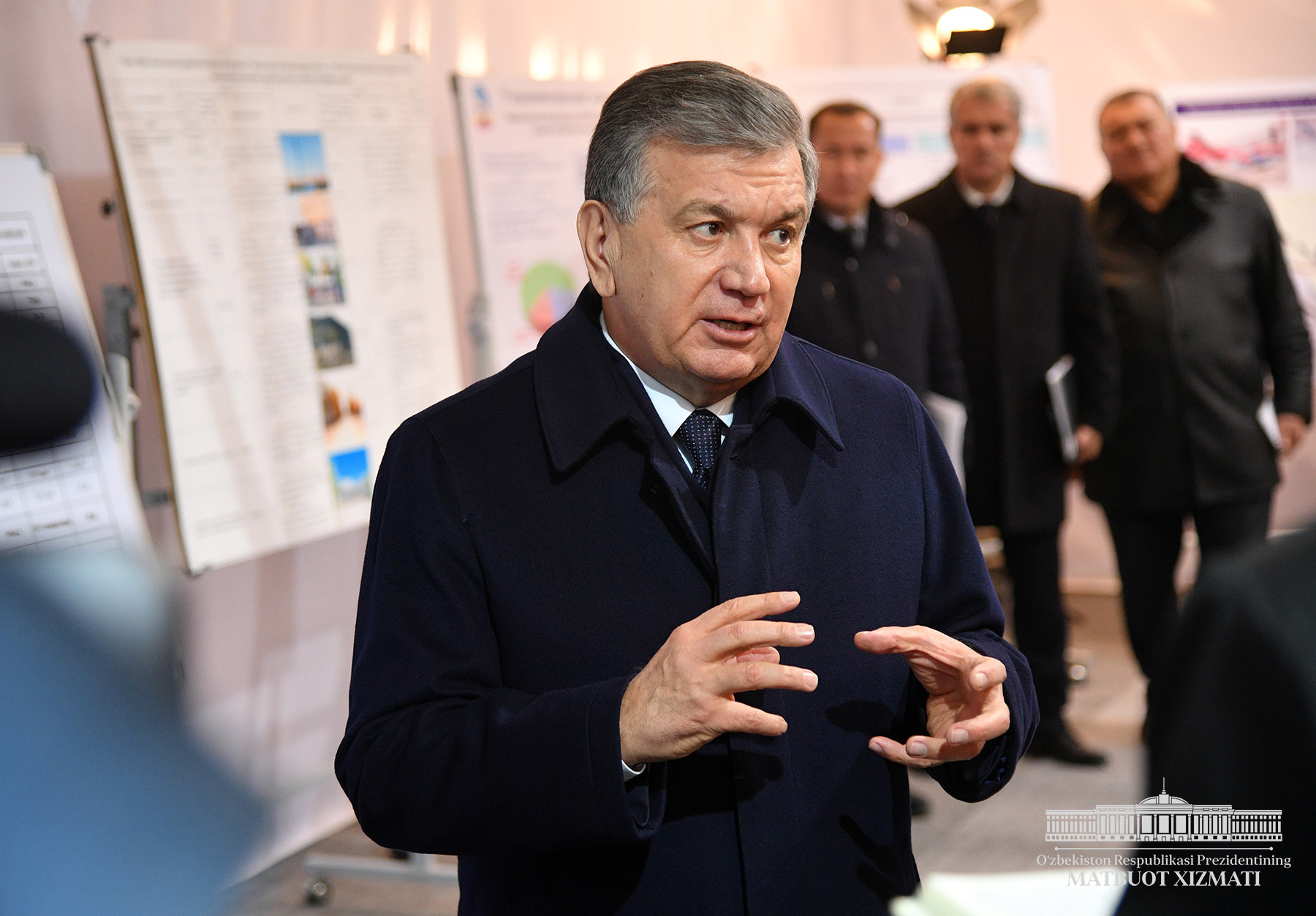 Shavkat Mirziyoyev visited Tahiatash district