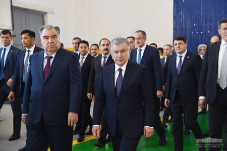Presidents Visit Excavator Plant In Urgench Presidents Visit Excavator Plant In Urgench