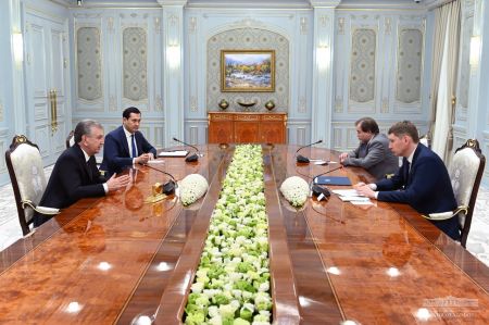 O‘zbekiston Prezidenti Rossiya delegatsiyasini qabul qildi