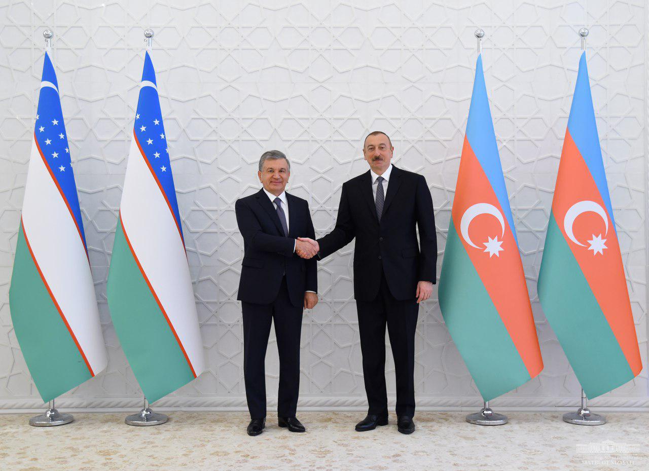 Presidents of Uzbekistan and Azerbaijan meet in Baku