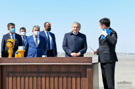 President Gets Acquainted With Construction Works At Samarkand International Airport