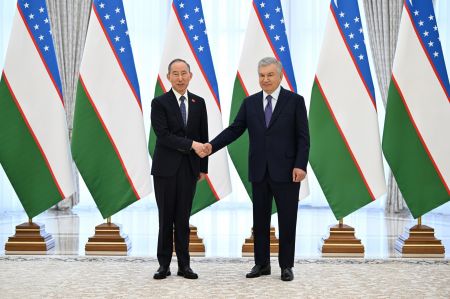 Oʻzbekiston Prezidenti Xitoy delegatsiyasini qabul qildi