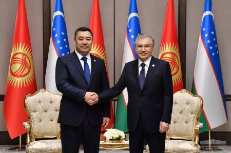 O‘zbekiston va Qirg‘iziston yetakchilari ikki tomonlama munosabatlarning dolzarb masalalarini muhokama qildilar
