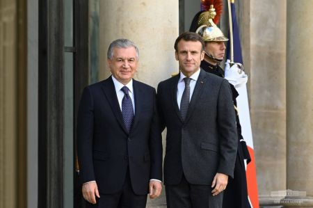 Presidents of Uzbekistan and France Agree on the Development of High-Level Comprehensive Partnership Presidents of Uzbekistan and France Agree on the Development of High-Level Comprehensive Partnership