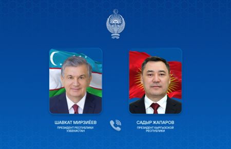 Президенты Узбекистана и Кыргызстана провели телефонный разговор