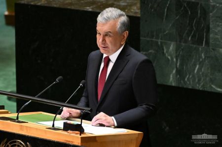 Выступление Президента Республики Узбекистан Шавката Мирзиёева на 78-й сессии Генеральной Ассамблеи Организации Объединенных Наций