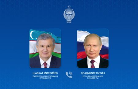 Ўзбекистон ва Россия Президентлари икки томонлама муносабатларнинг долзарб масалаларини муҳокама қилдилар