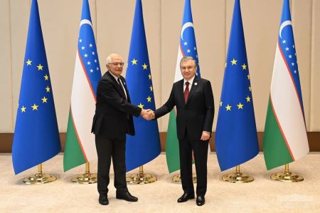 President Receives the EU High Representative for Foreign Affairs and Security Policy