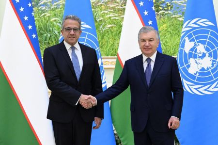 Ўзбекистон Президенти ЮНЕСКОнинг янги сайланган бош директорини қабул қилди