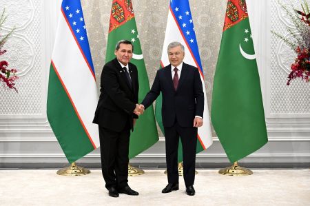 Davlatimiz rahbari Turkmaniston Vazirlar Mahkamasi Raisi oʻrinbosari – tashqi ishlar vazirini qabul qildi