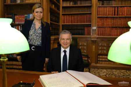 President of Uzbekistan and Chairman of the Lower House of the French Parliament Discuss the Prospects for Development of Inter-Parliamentary Dialogue