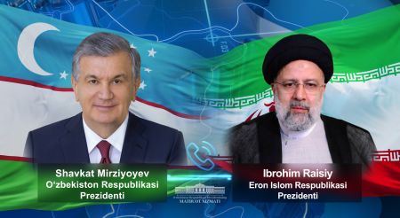 Eron Prezidenti O‘zbekiston yetakchisini saylovdagi g‘alabasi bilan samimiy qutladi