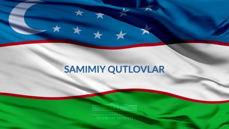 Do‘stlar va hamkorlardan samimiy qutlovlar Do‘stlar va hamkorlardan samimiy qutlovlar