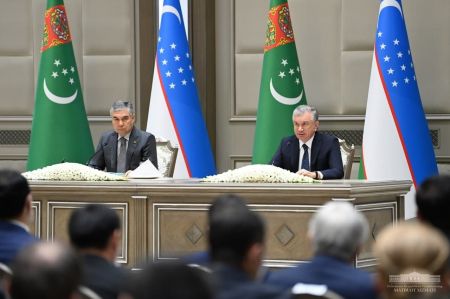 O‘zbekiston-Turkmaniston hamkorligini rivojlantirishning barcha yo‘nalishlari muhokama qilindi O‘zbekiston-Turkmaniston hamkorligini rivojlantirishning barcha yo‘nalishlari muhokama qilindi
