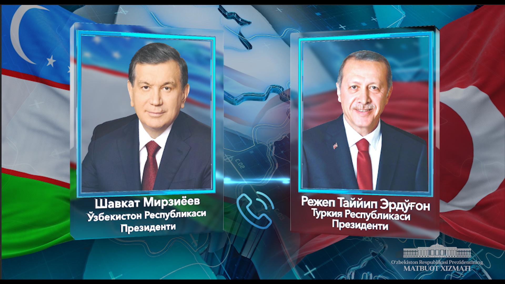 On telephone conversation of Presidents of Uzbekistan and Turkey