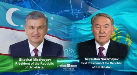 First President of Kazakhstan Congratulates President of Uzbekistan