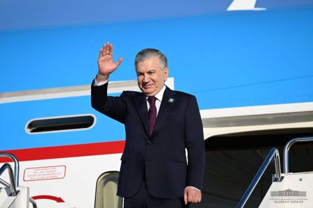 A Working Visit of Uzbek President Completes A Working Visit of Uzbek President Completes