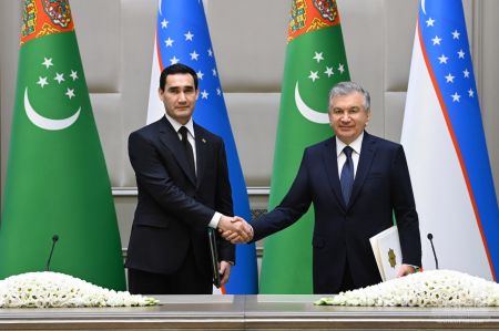 The Signed Documents to Serve for Further Strengthening the Uzbek -Turkmen Multifaceted Cooperation