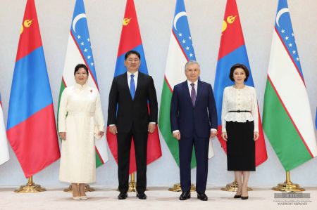 Mo‘g‘uliston Prezidenti tantanali kutib olindi