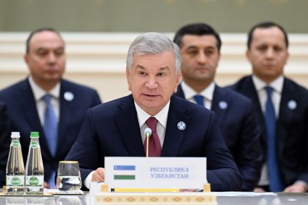 Выступление Президента Республики Узбекистан Шавката Мирзиёева на расширенном заседании Совета глав государств Содружества Независимых Государств