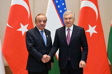 President Shavkat Mirziyoyev Receives Head of Cengiz Holding
