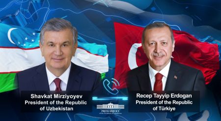 Leaders of Uzbekistan and Türkiye exchange warm congratulations in connection with Ramadan Hayit Leaders of Uzbekistan and Türkiye exchange warm congratulations in connection with Ramadan Hayit