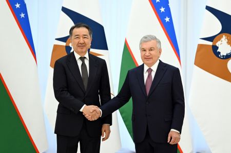 Oʻzbekiston Prezidenti Yevroosiyo iqtisodiy komissiyasi Hayʼati raisini qabul qildi