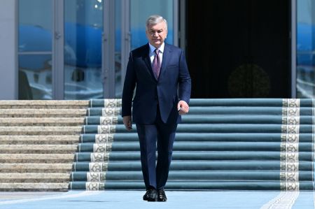 President of Uzbekistan departs for Kazakhstan