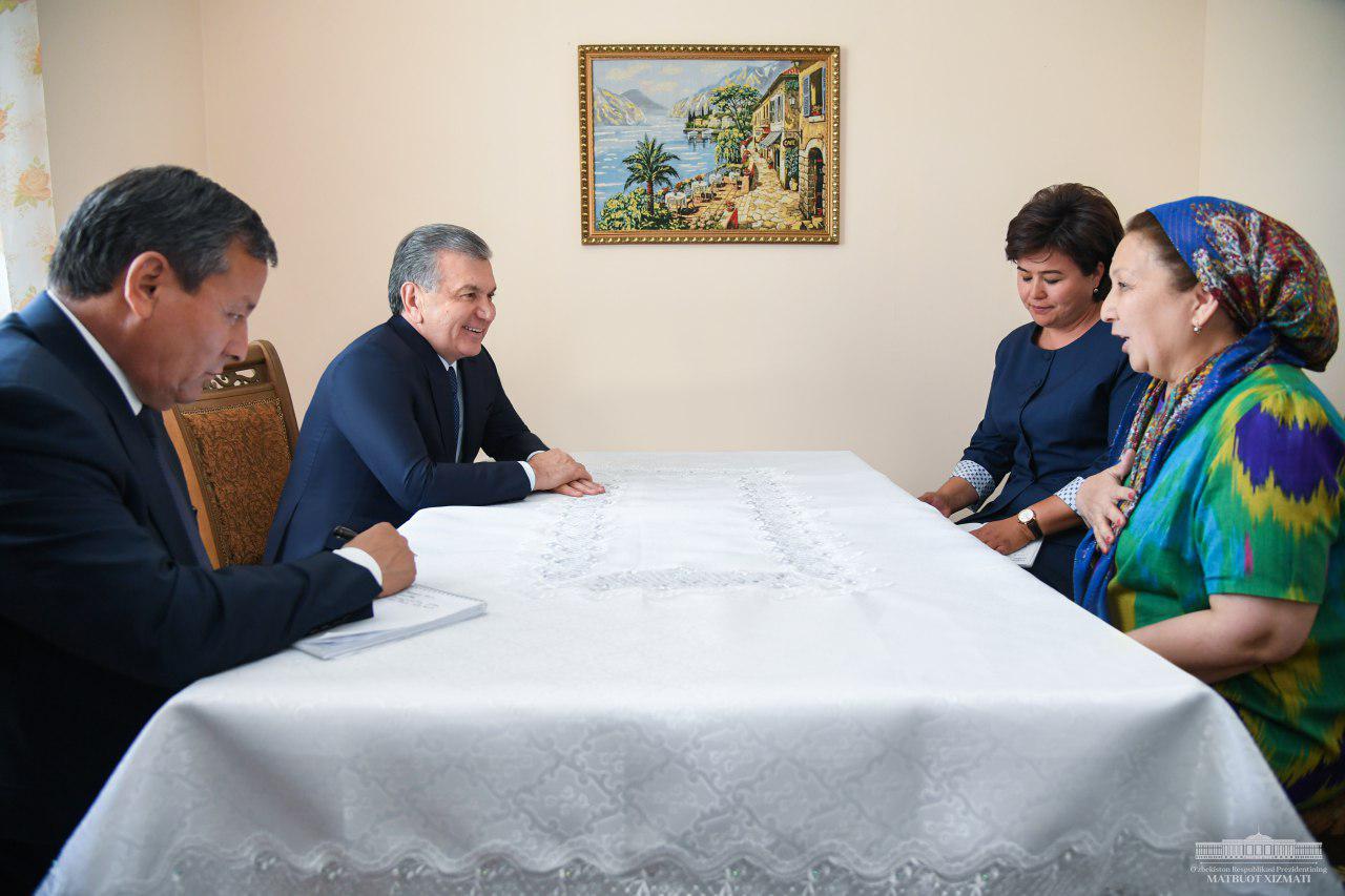 Shavkat Mirziyoyev familiarized with living conditions in Andijan