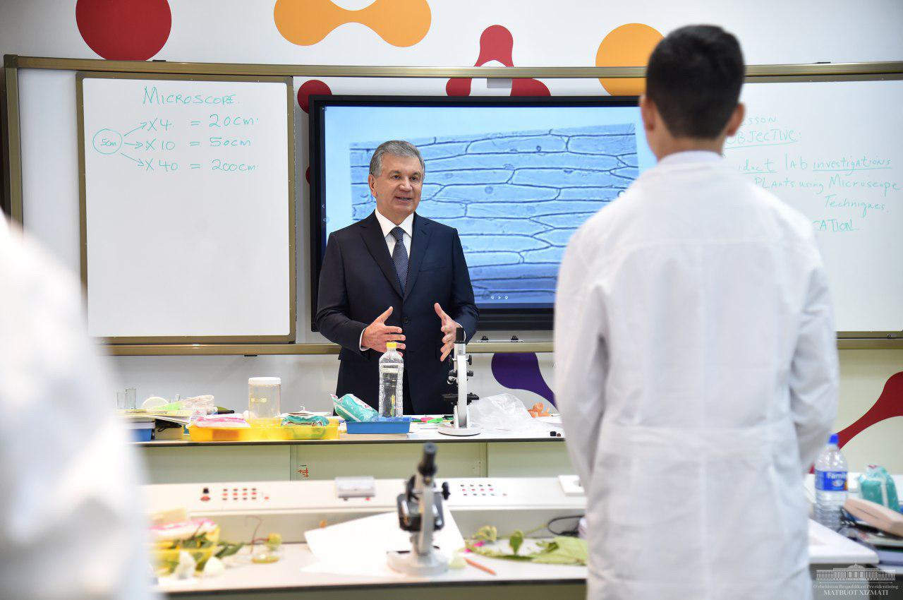 Presidential School opens in Tashkent Presidential School opens in Tashkent