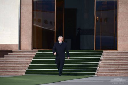 Shavkat Mirziyoyev leaves for Bukhara Shavkat Mirziyoyev leaves for Bukhara