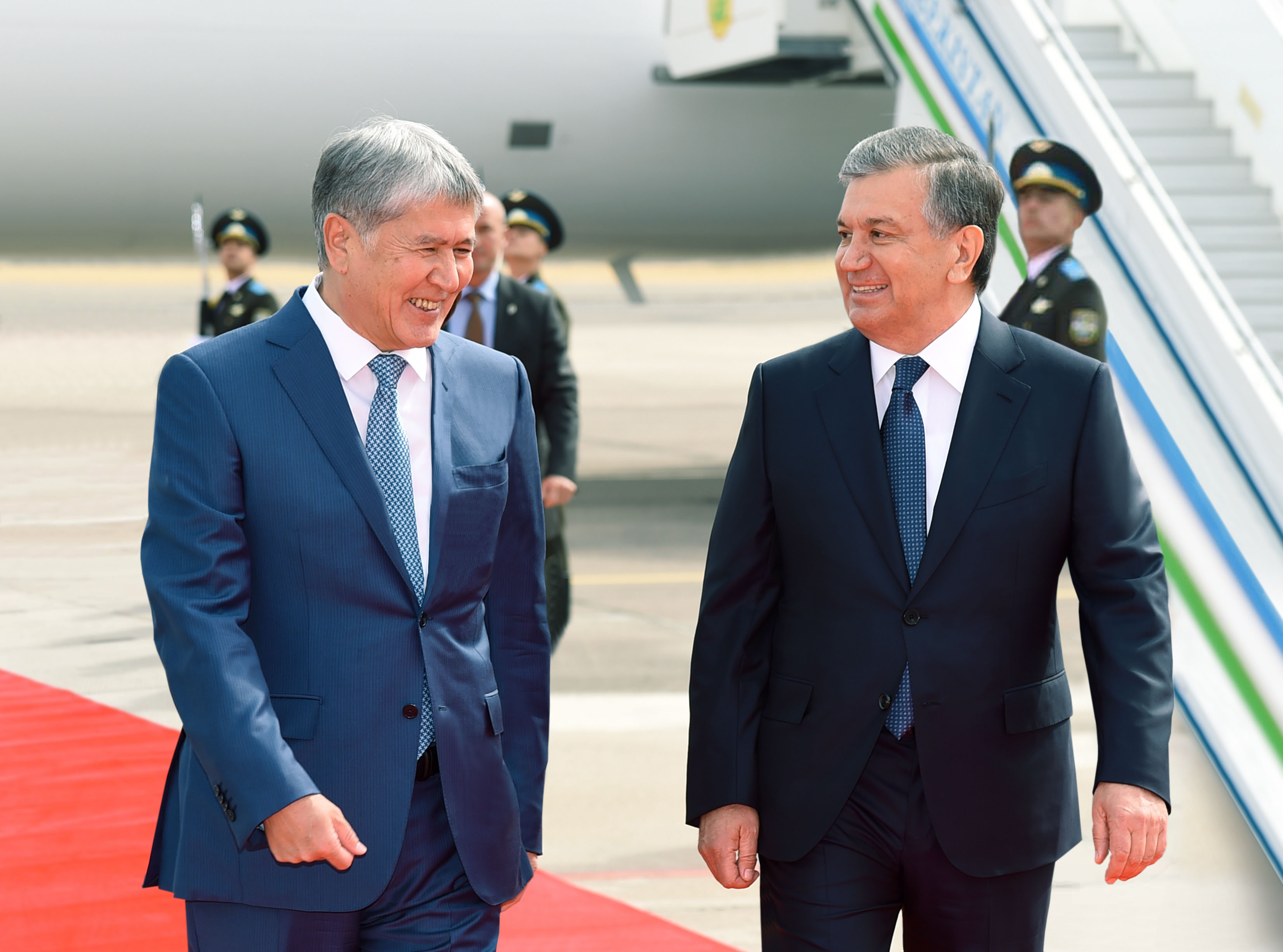 President of Kyrgyzstan has arrived in Tashkent