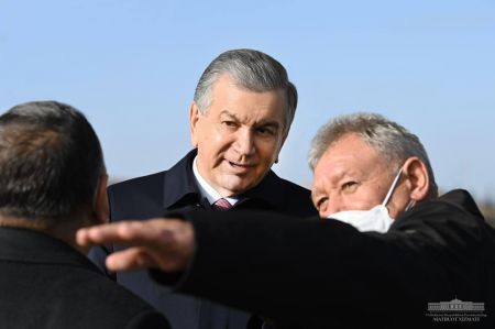 Olmaliqda megaloyiha amalga oshirilmoqda Olmaliqda megaloyiha amalga oshirilmoqda