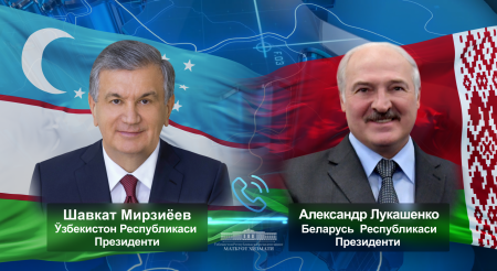 Ўзбекистон Президенти Беларусь Президенти билан амалий ҳамкорликни янада кенгайтириш масалаларини муҳокама қилди