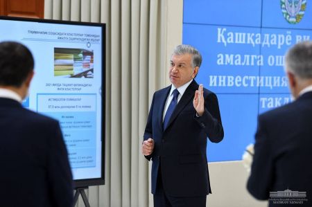 Projects Implemented In Kashkadarya Region and Electric Power Industry Reviewed