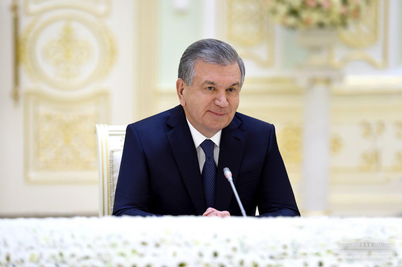 President Shavkat Mirziyoyev receives IMF Managing Director
