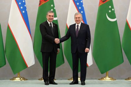 В Самарканде плодотворно прошли узбекско-туркменские переговоры