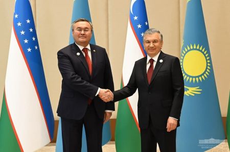 Shavkat Mirziyoyev Receives the Deputy Prime Minister – Minister of Foreign Affairs of Kazakhstan Shavkat Mirziyoyev Receives the Deputy Prime Minister – Minister of Foreign Affairs of Kazakhstan