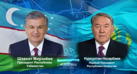Президент Узбекистана провел телефонный разговор  с первым Президентом Казахстана 