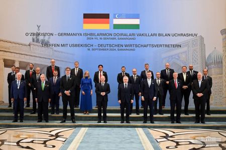 President of Uzbekistan and Chancellor of Germany hold a meeting with business community representatives of the two countries