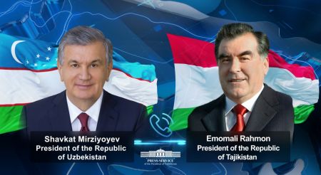 Leaders of Uzbekistan and Tajikistan highlight the importance of accelerating joint cooperation projects